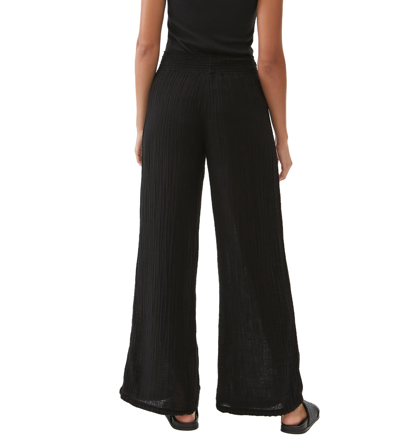 Michael Stars Women's Susie Gauze Pants - Soft Elastic Waist Casual Lounge Pants for Women | Perfect for Yoga, Beach, and Relaxing at Home