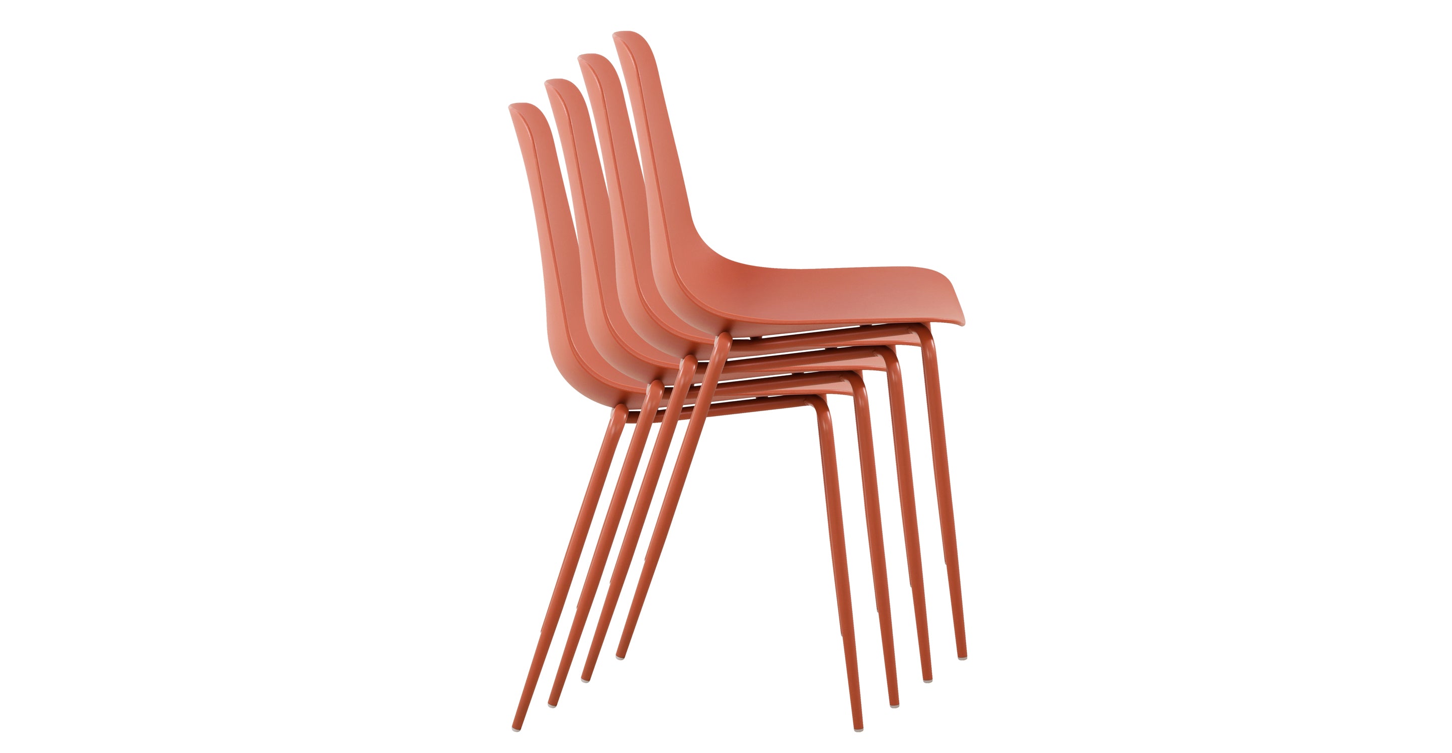 Isla Stackable Dining Chair - Modern & Space-Saving for Restaurants, Cafes, and Home Dining Areas