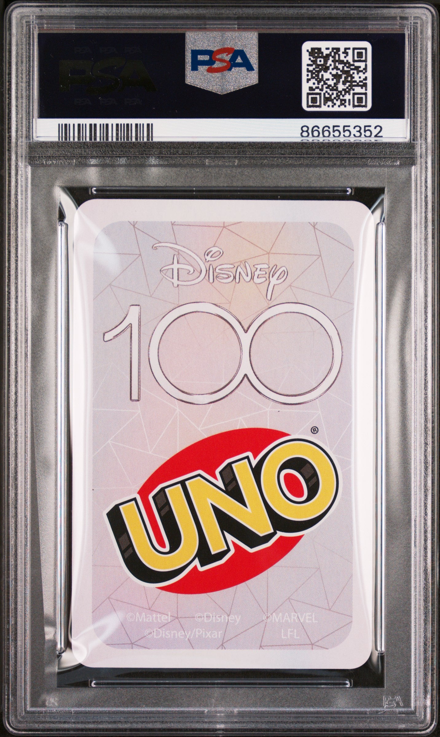 2023 UNO Disney 100 Wall-E Green Reverse PSA 10 Graded Card - Perfect for Collectors, Disney Fans & Card Game Enthusiasts - Great for Display, Trading & Gaming Nights