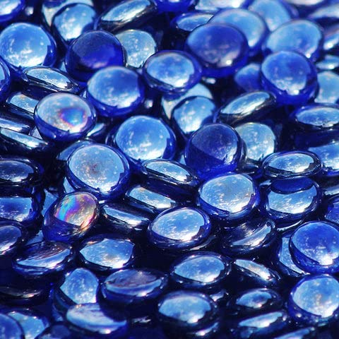 Professional Grade Reflective Fire Pit Glass Beads - 3/4
