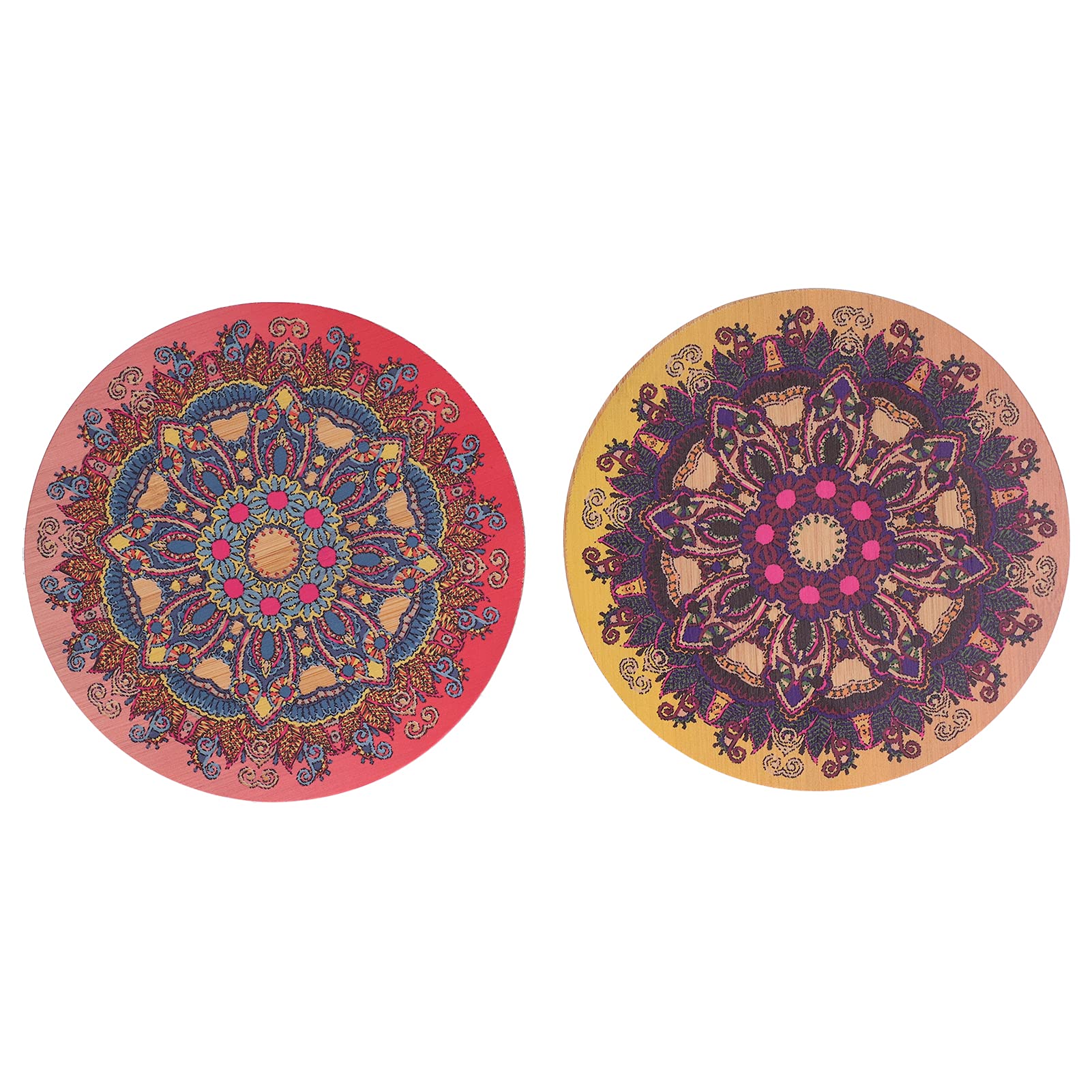 Eco-Friendly Natural Teapot Mat & Cup Coasters Set - Heat Resistant, Beautiful Design for Tea Room, Living Room, Dining Room (Blue, Models 601 & 602) | Perfect for Tea Ceremonies, Home Decor & Protecting Tables from Hot Beverages