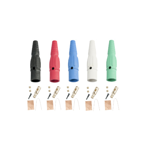 Series 16 Inline Cable Mounted Camlock Set (5-Pack) - Secure Cable Management for Industrial & Marine Applications