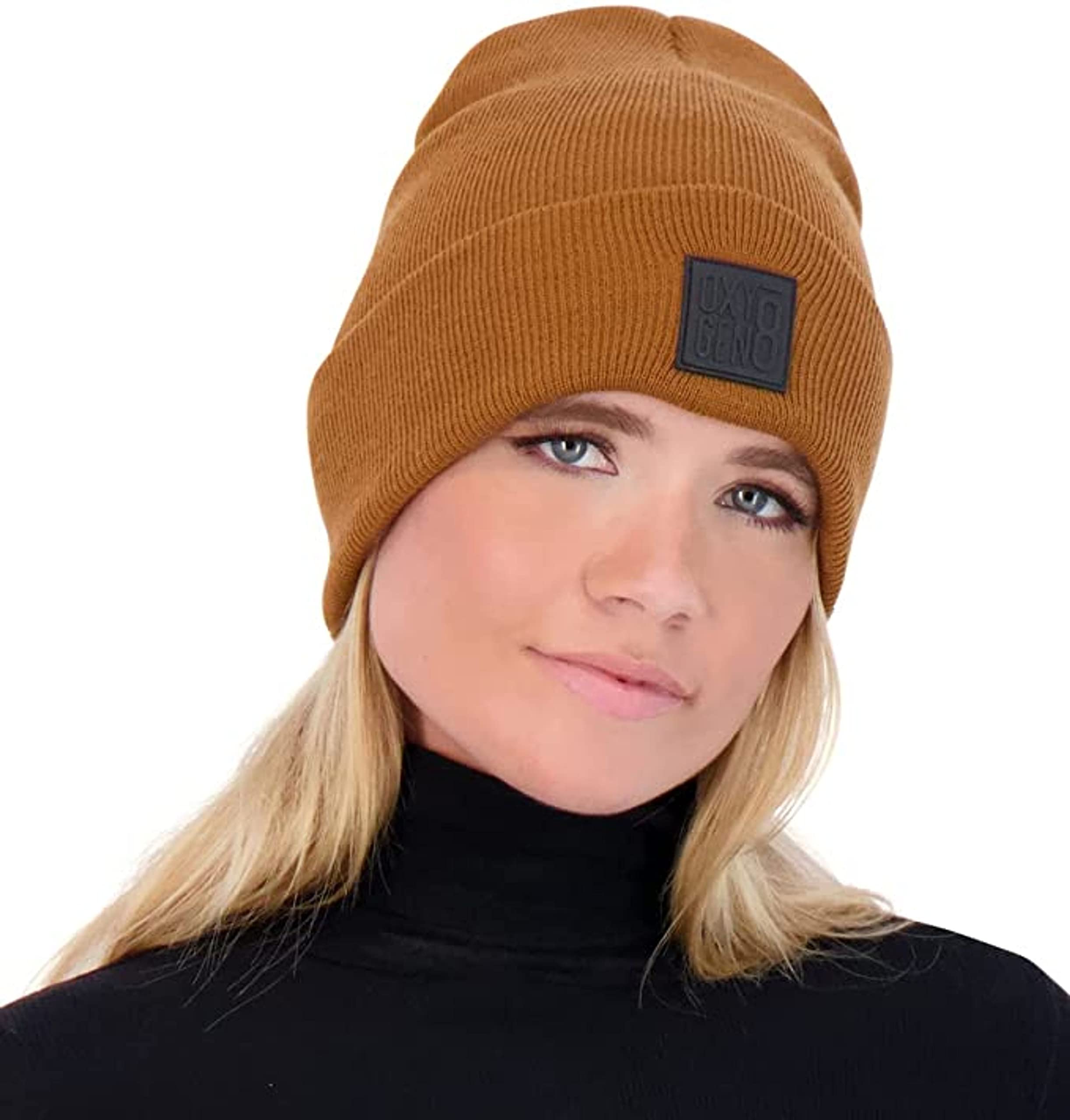 Soft & Stretchy Unisex Beanie Hats - Warm Knit Skull Cap with Cuffed Design for Men & Women | Perfect for Winter Sports, Outdoor Activities & Casual Wear