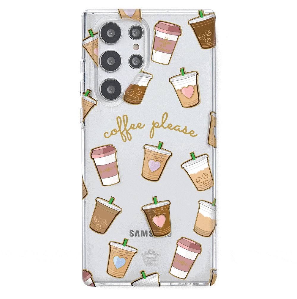 Premium Clear Samsung Galaxy Case - Shatterproof & Scratch-Resistant Phone Cover for Galaxy S23/S22/S21 - Perfect for Everyday Use, Travel & Work