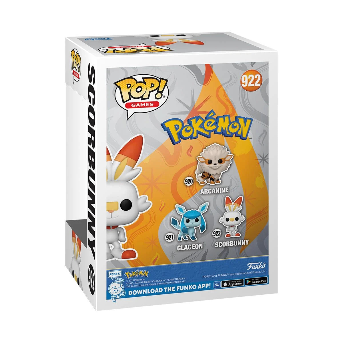 Pokemon Scorbunny Plush Toy - Soft & Cuddly Collectible for Kids & Fans - Perfect for Gifts, Bedroom Decor, and Pokemon Themed Parties