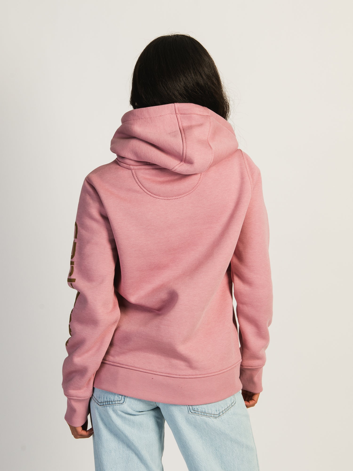 Carhartt Logo Pullover Hoodie for Men & Women - Soft Fleece Lined Sweatshirt for Work, Outdoor & Casual Wear