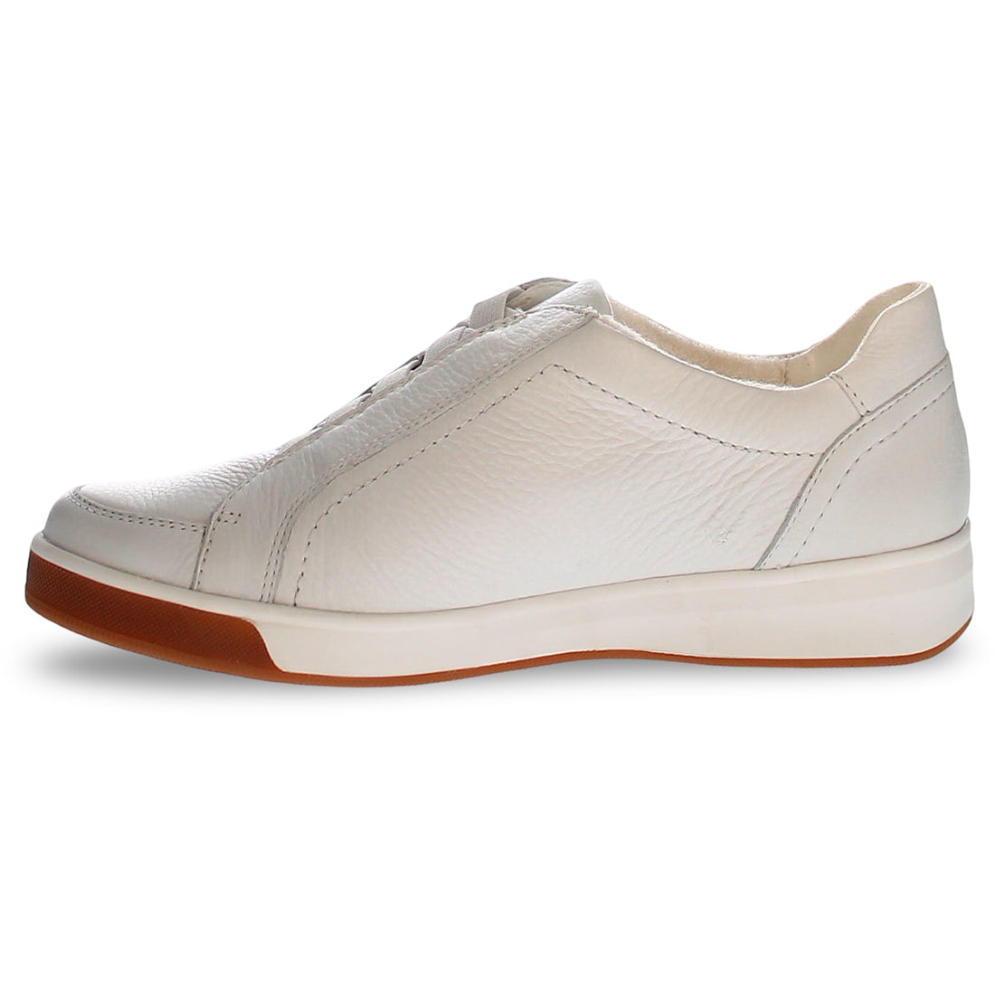 REI Women's Low Slip-On White Sneakers - Comfortable Casual Shoes for Walking, Travel & Everyday Wear