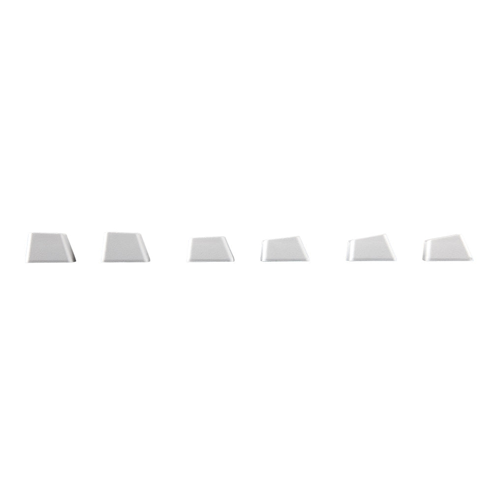 Premium Corsair PBT Double Shot Keycaps - Durable White Backlit Mechanical Keyboard Keycaps for Gaming & Typing - Perfect for PC, Mac, and Office Setup