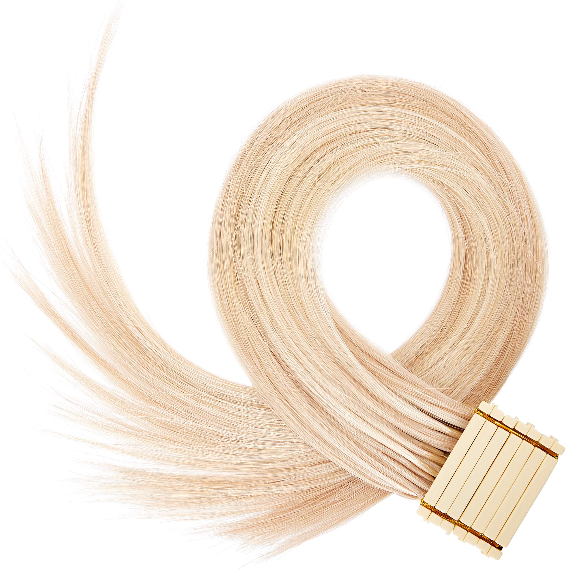 6D No-Trace Clip-In Hair Extensions - 100% Real Human Hair - 13pcs 52g/pack - 22 Inch #18P613 - Perfect for Volume, Length & Styling for Parties, Weddings & Daily Wear