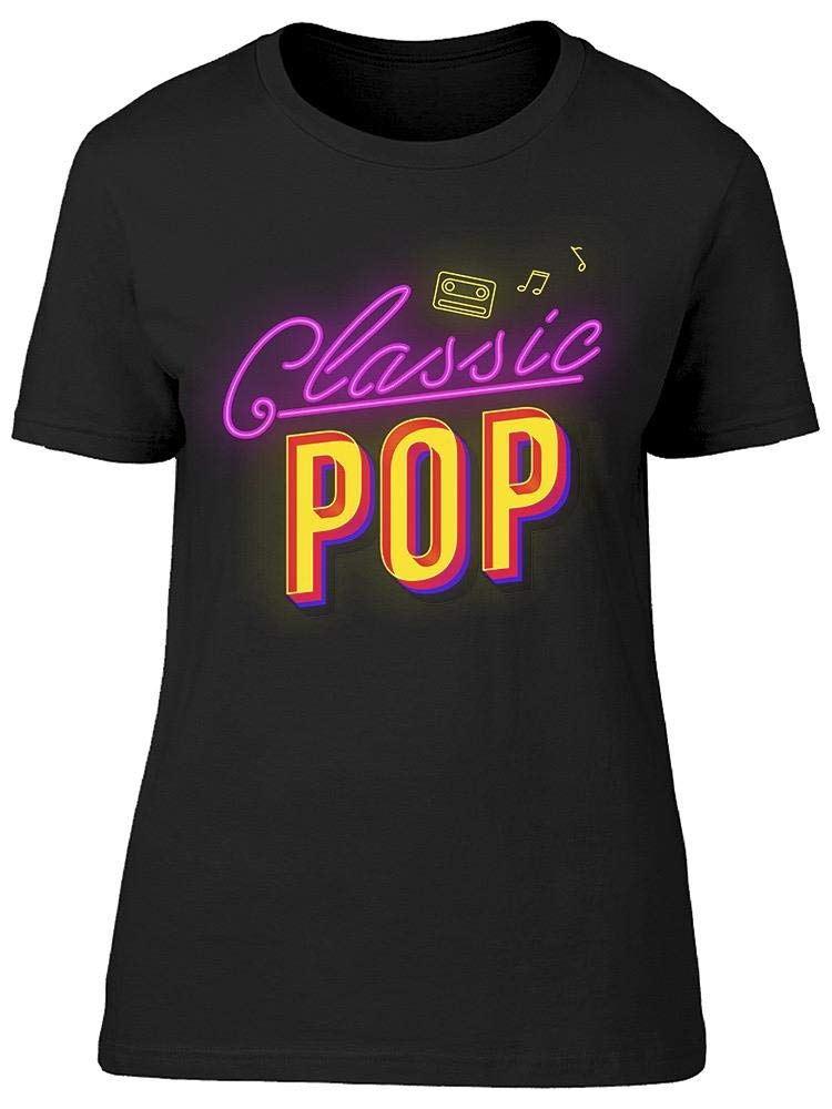 Vintage Pop Music Graphic T-Shirt for Women - Soft Cotton Tee with Retro Band Prints - Perfect for Concerts, Casual Outfits & Music Lover Gifts