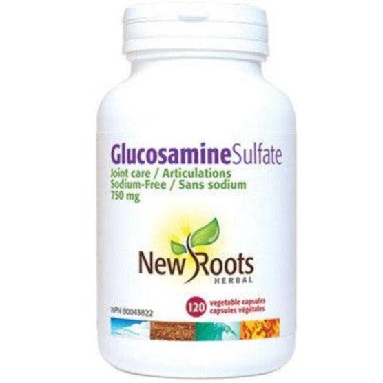 New Roots Glucosamine Sulfate 750mg - 120 Vegan Capsules for Joint Health & Mobility Support - Ideal for Active Lifestyles & Arthritis Relief