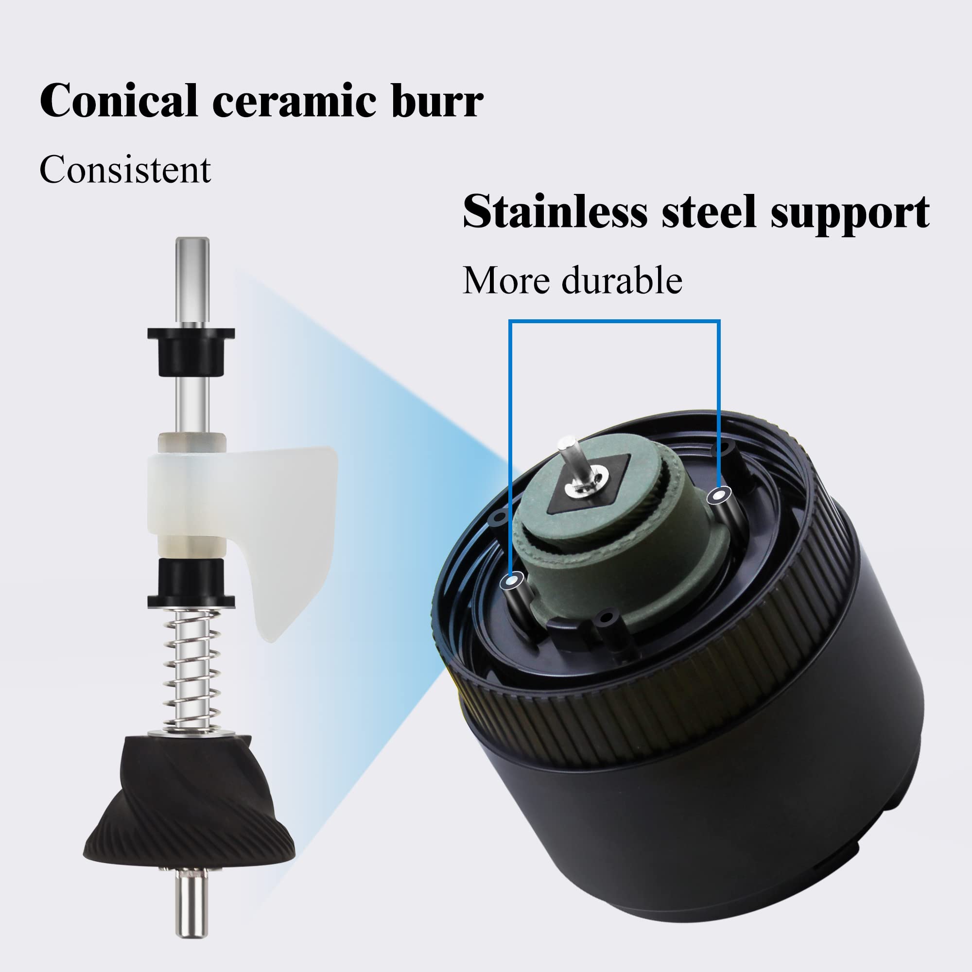 Best Electric Coffee Percolator & Grinder Set - Fast Brewing & Fresh Ground Coffee - Perfect for Home, Office & Camping Use