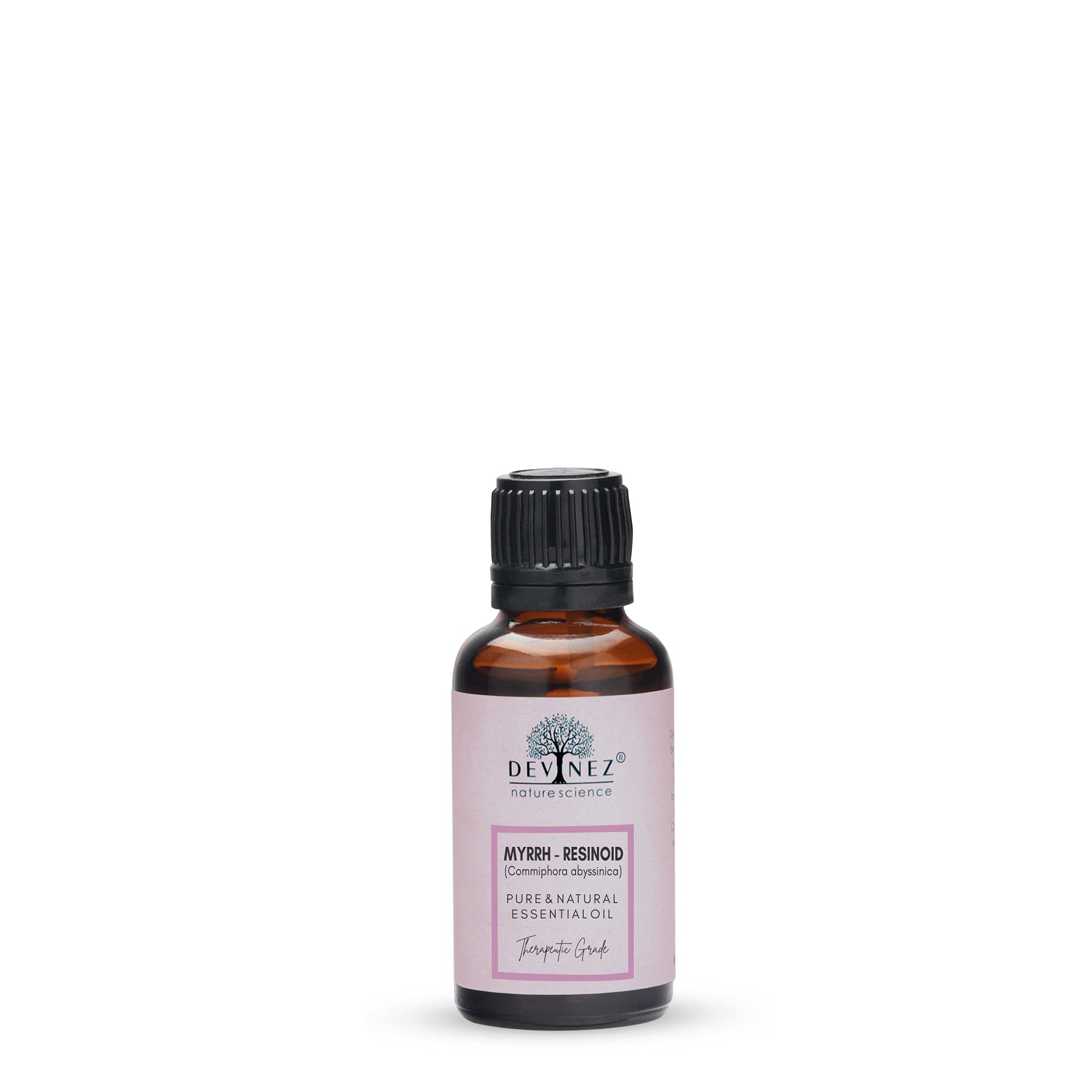 Pure Myrrh Essential Oil 100% Natural 50ml - Hair & Skin Care for Dandruff & Acne