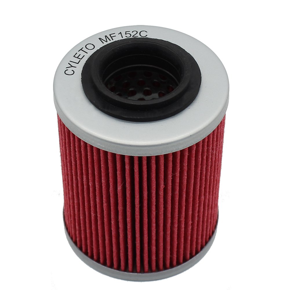 Cyleto High Performance Oil Filter for CAN-AM MAVERICK 1000 R (2014-2015) / MAVERICK 1000R TURBO X DS (2015-2016) / MAVERICK 1000R X (2014-2015) - Compatible with Off-Road Vehicles, UTVs & Side-by-Side ATVs