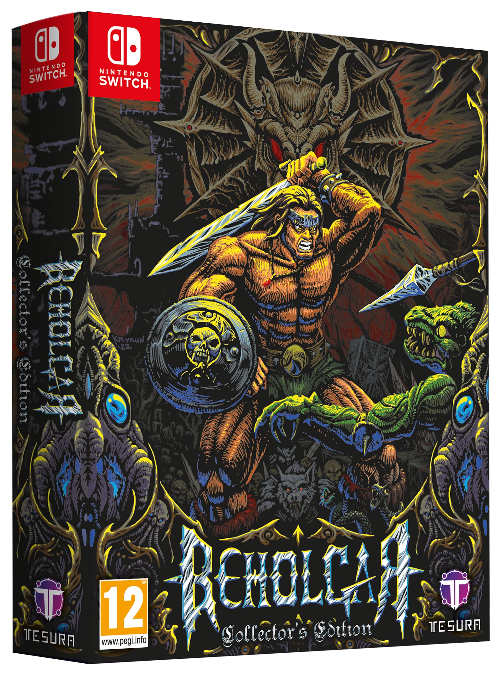 Beholgar Collector Edition Nintendo Switch European Version - Pre-Order Available from March 31, 2023 | Limited Edition Game for Nintendo Switch Fans | Perfect for Gaming Collectors and Retro Enthusiasts