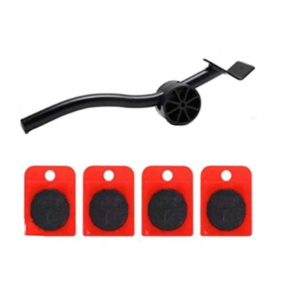 5-Piece Professional Furniture Moving Roller Set - Heavy Duty 440 lbs Capacity | Furniture Lifter & Mover Tools for Home, Office & Warehouse Use