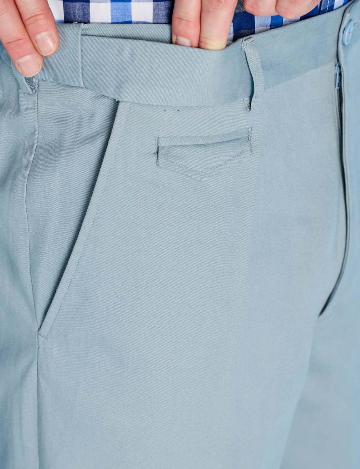 Pegasus Men's Stretch Cotton Chino Pants - Comfortable Slim Fit Dress Pants with Elastic Waistband for Business Casual & Office Wear | Perfect for Work, Travel & Everyday Outfits