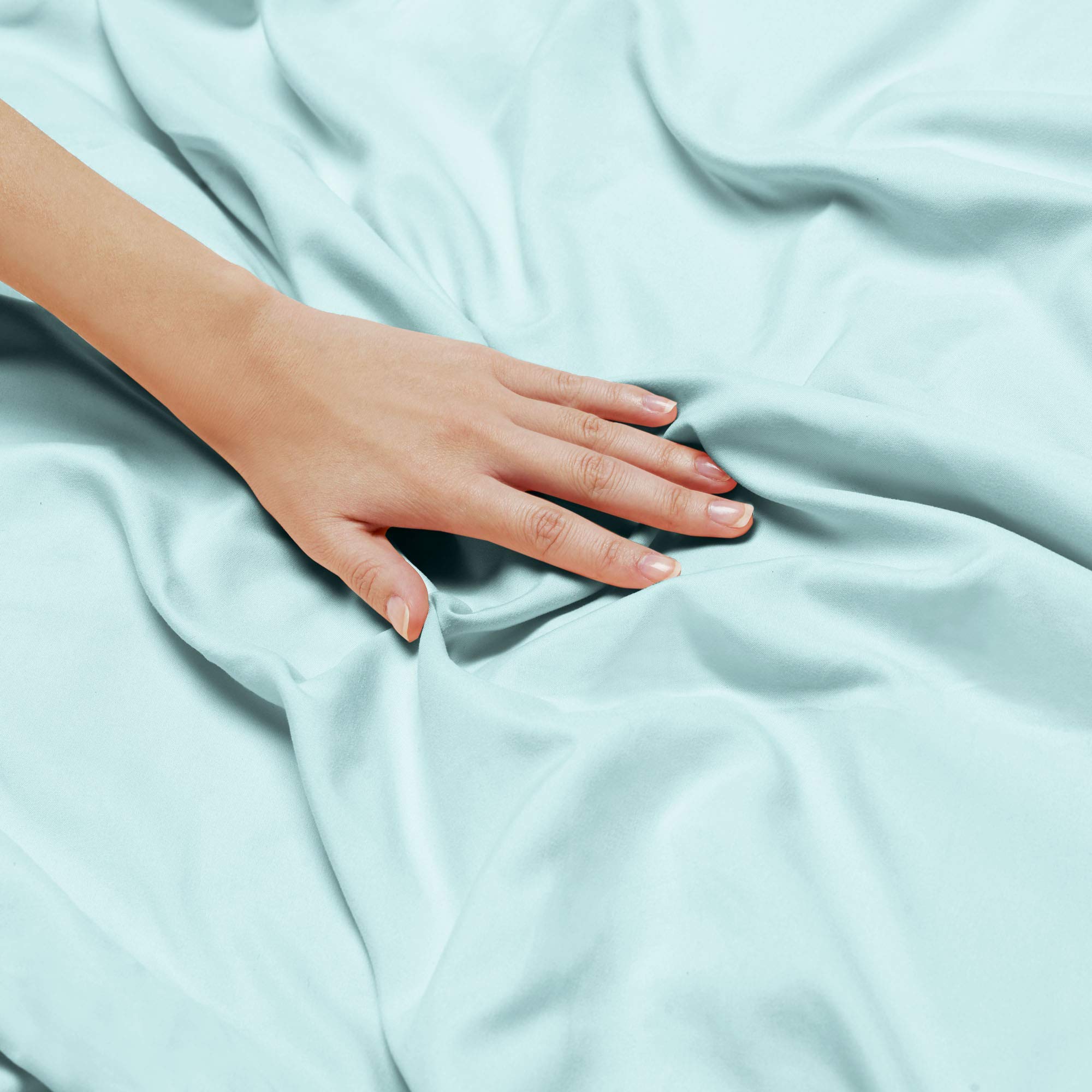 Premium 800 Thread Count 100% Combed Cotton 4-Piece Twin XL Sheet Set - Extra Long Staple Cotton, Deep Pocket Fits Mattress Up to 14