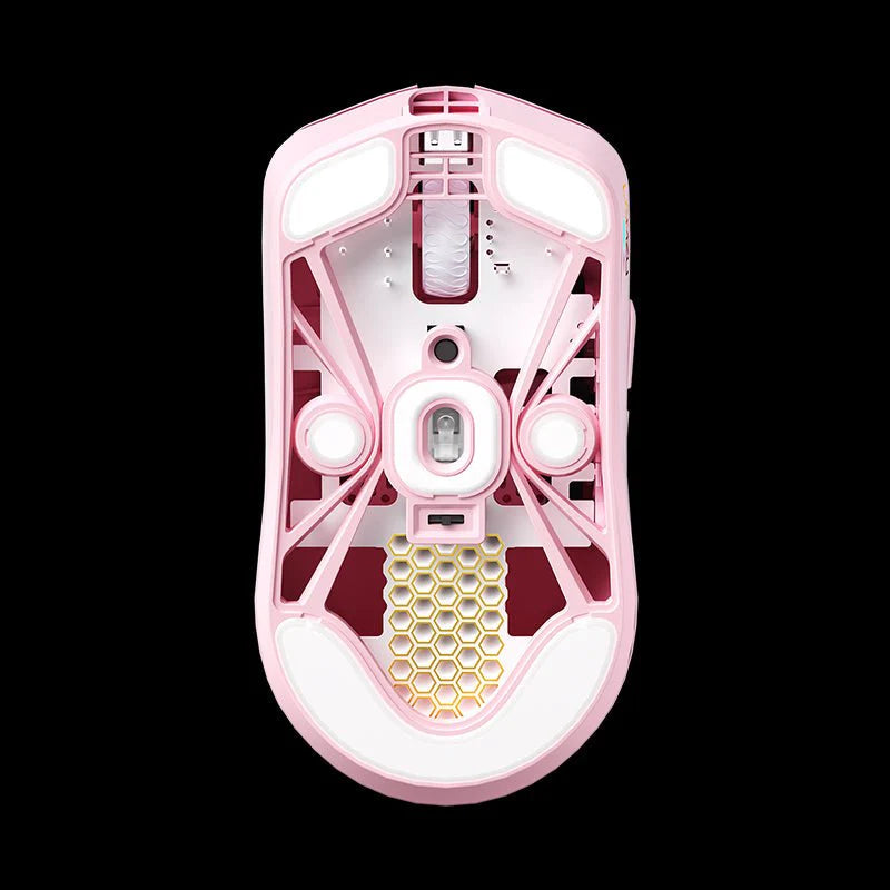 Lamzu Maya X 8K Wireless Gaming Mouse - Ultra Lightweight 55g, Ergonomic Design, 8K Polling Rate for Competitive Esports - Perfect for FPS, MOBA & Battle Royale Games