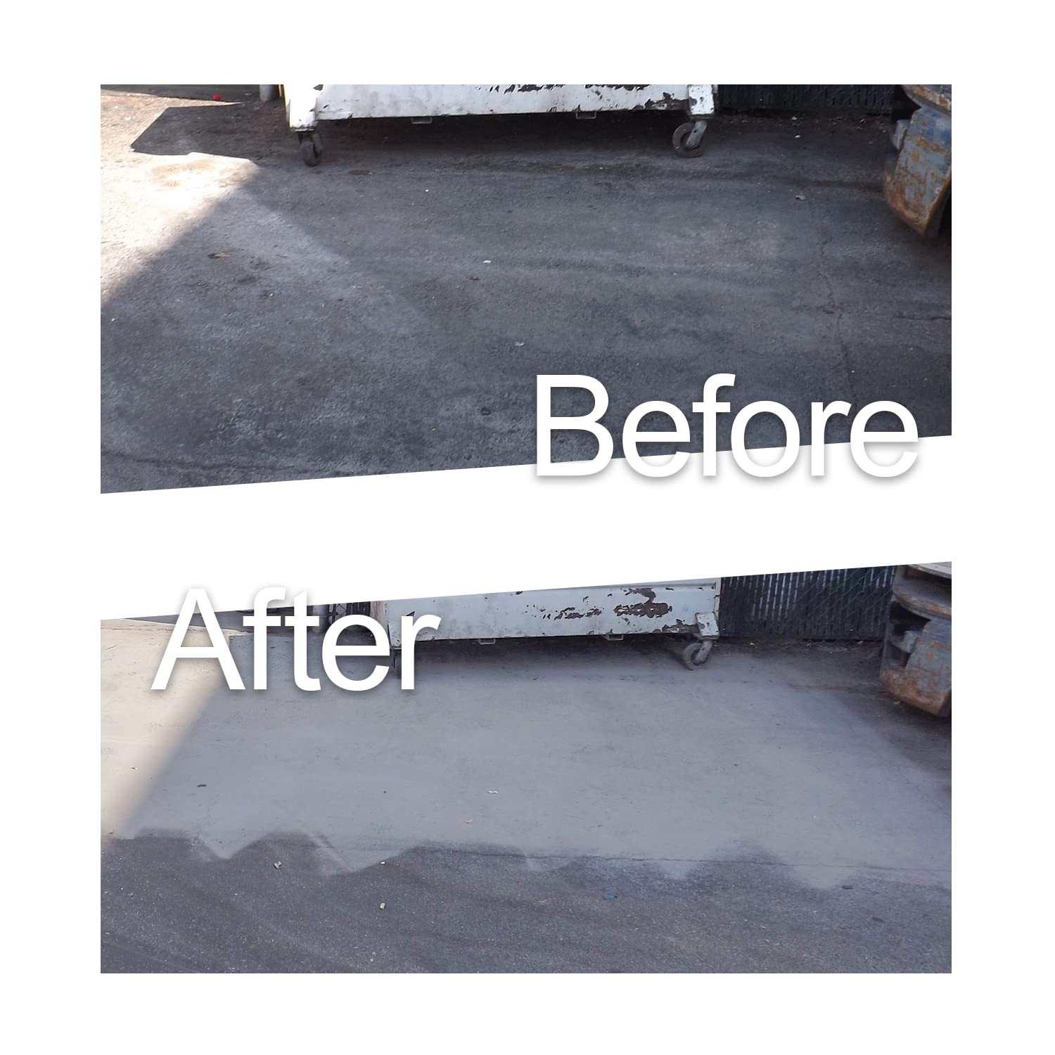 ACT Asphalt Cleaner (10lbs) - Heavy-Duty Driveway & Pavement Stain Remover - Ideal for Oil, Grease, and Tar Stains - Perfect for Home Driveways, Parking Lots, and Industrial Use
