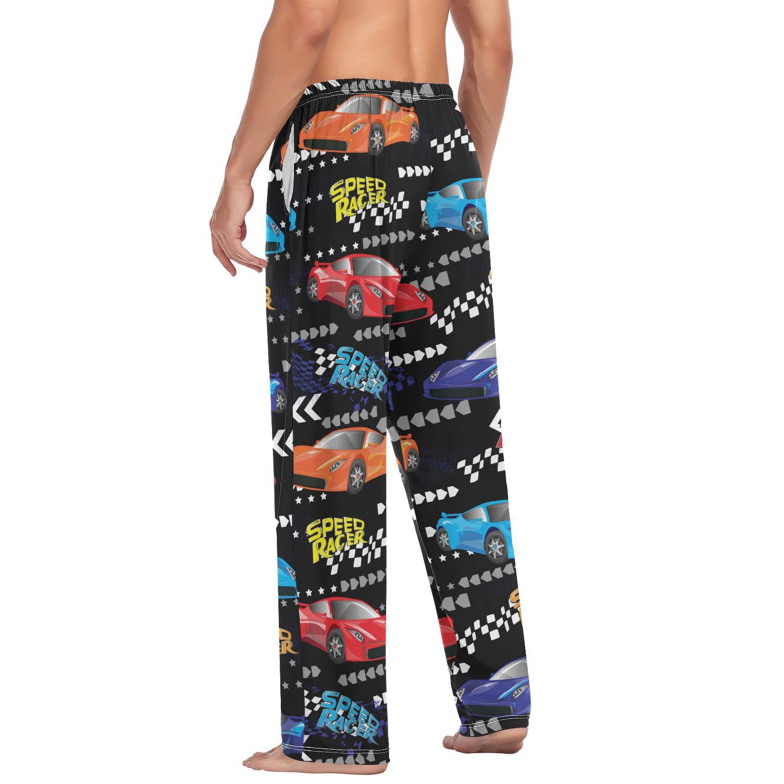 **Men's Carnival Mardi Gras Pajama Pants - Soft Lounge Sleepwear, Comfortable PJ Bottoms for Relaxing & Sleeping - Perfect for Holidays, Parties & Cozy Nights**