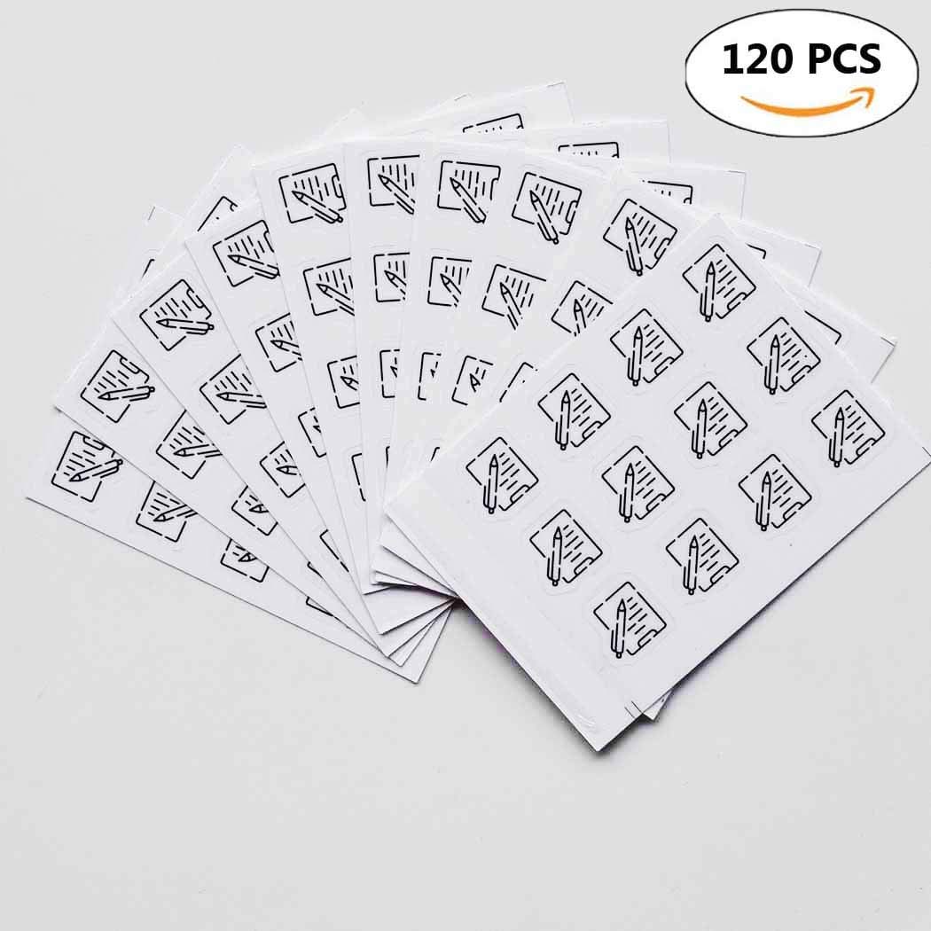 120 Clear Vacation Monthly Planner Stickers - Travel, Work, Day Off Labels for Calendar & Scrapbooking | Perfect for Bullet Journals, DIY Crafts & Organizing Schedules
