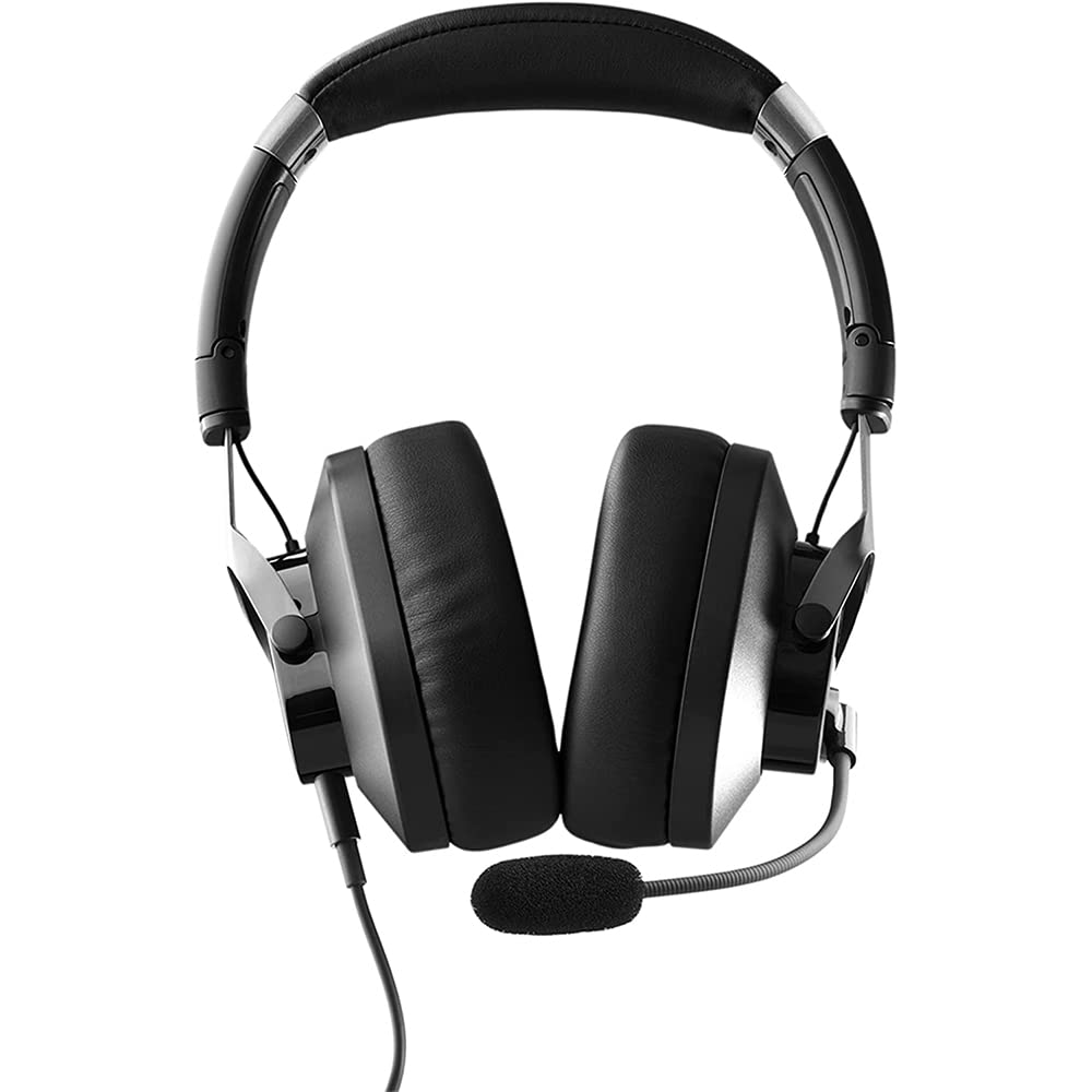 Austrian Audio PB17 Professional Office Headset - 44mm High Excursion Drivers, Omni-Directional Mic with Mute, Passive Noise Cancelling, 3.5mm/USB-A Adapter - Perfect for Remote Work, Call Centers & Online Meetings
