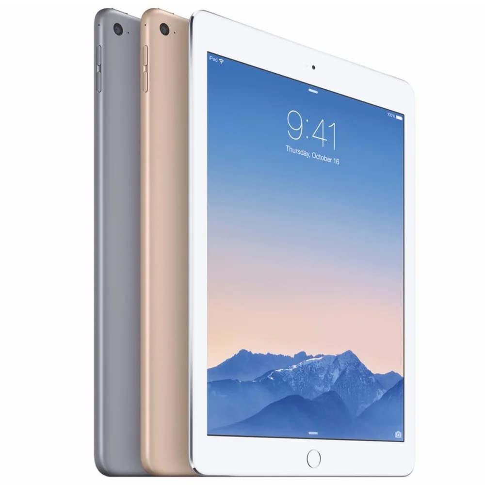 Refurbished Apple iPad Air 2 64GB Wi-Fi - Space Gray | Lightweight Tablet for Work, Study & Entertainment | Fast Performance for Streaming, Gaming & Productivity