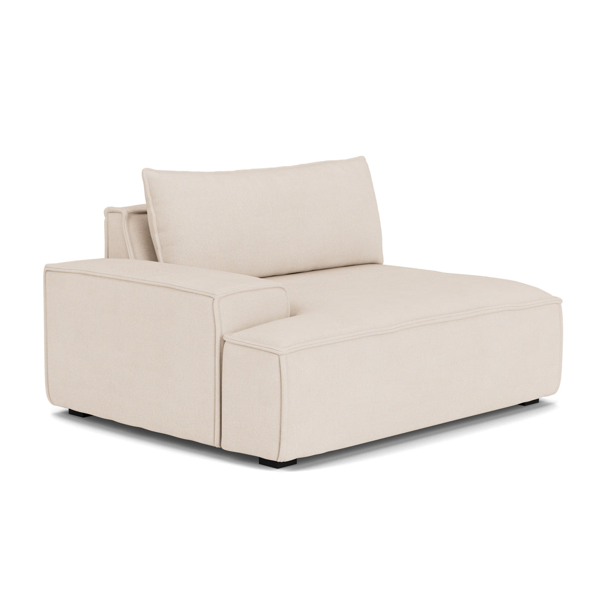 Daphne Fabric Modular Sofa - 1 Seater Left Arm Design for Living Room, Lounge & Small Spaces | Comfortable & Stylish Home Furniture
