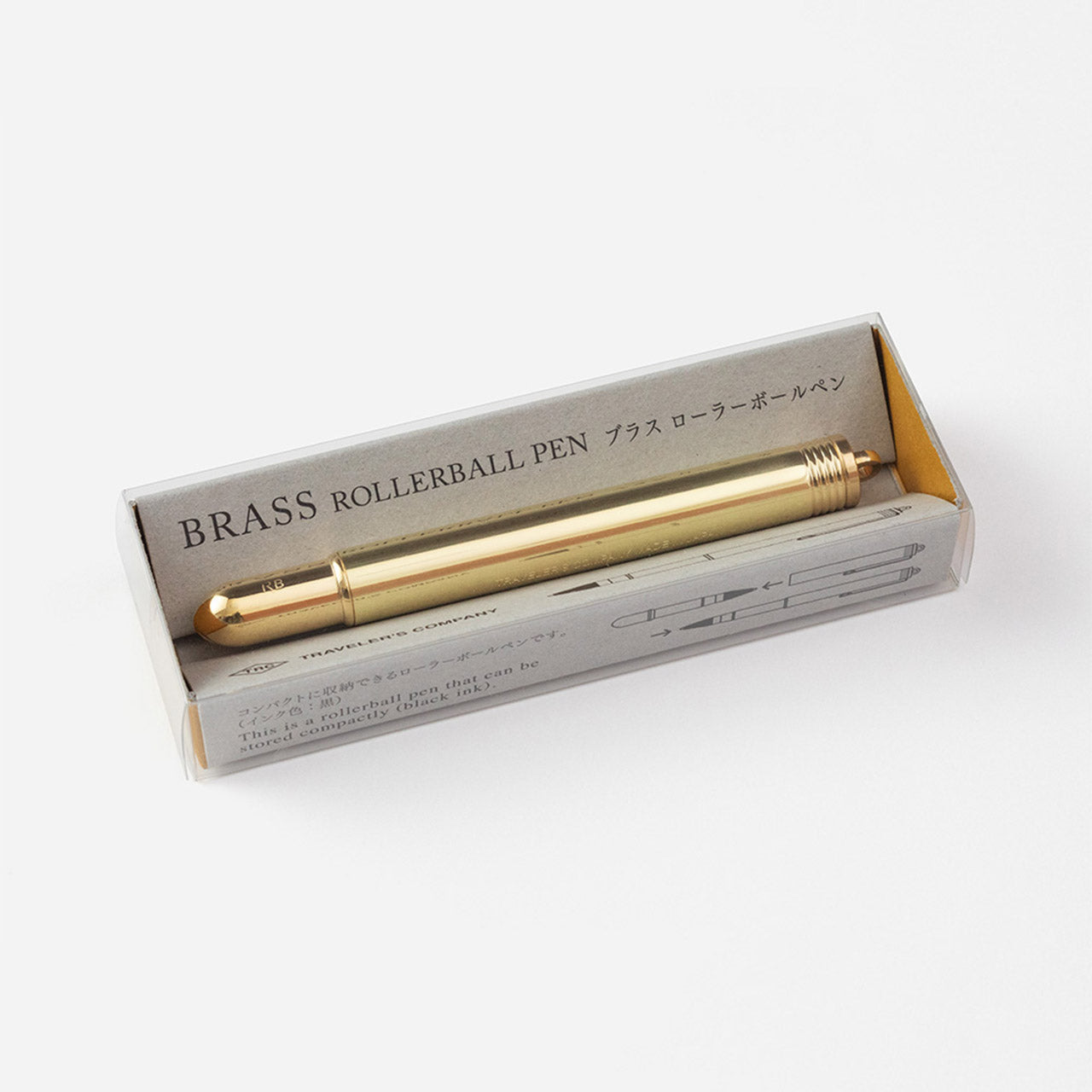 Premium Brass Rollerball Pen - Smooth Writing Luxury Pen for Professionals & Gifts - Perfect for Office, Journaling & Signature Signing