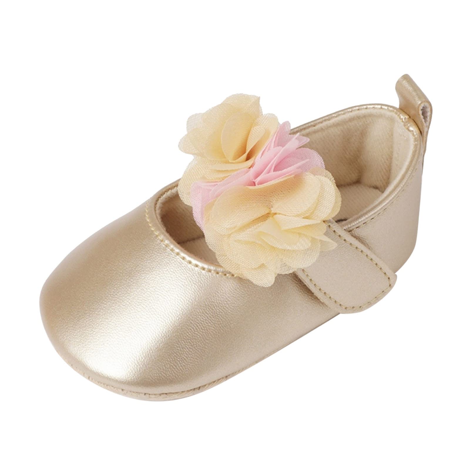 **Light Up Girls Tennis Shoes - Floral First Walkers Toddler Sandals for Infant & Boys Size 4 - Princess Sneakers for Summer Play, Outdoor Activities & Casual Wear**