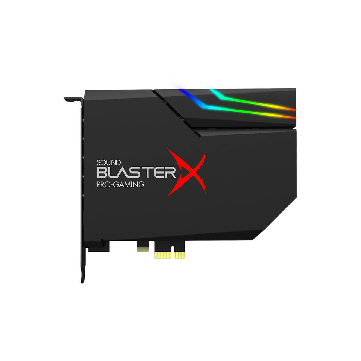 Creative Sound BlasterX AE-5 Plus Hi-Res PCIe Gaming Sound Card with RGB Lighting - Enhance PC Gaming & Music Experience for Streamers and Audiophiles