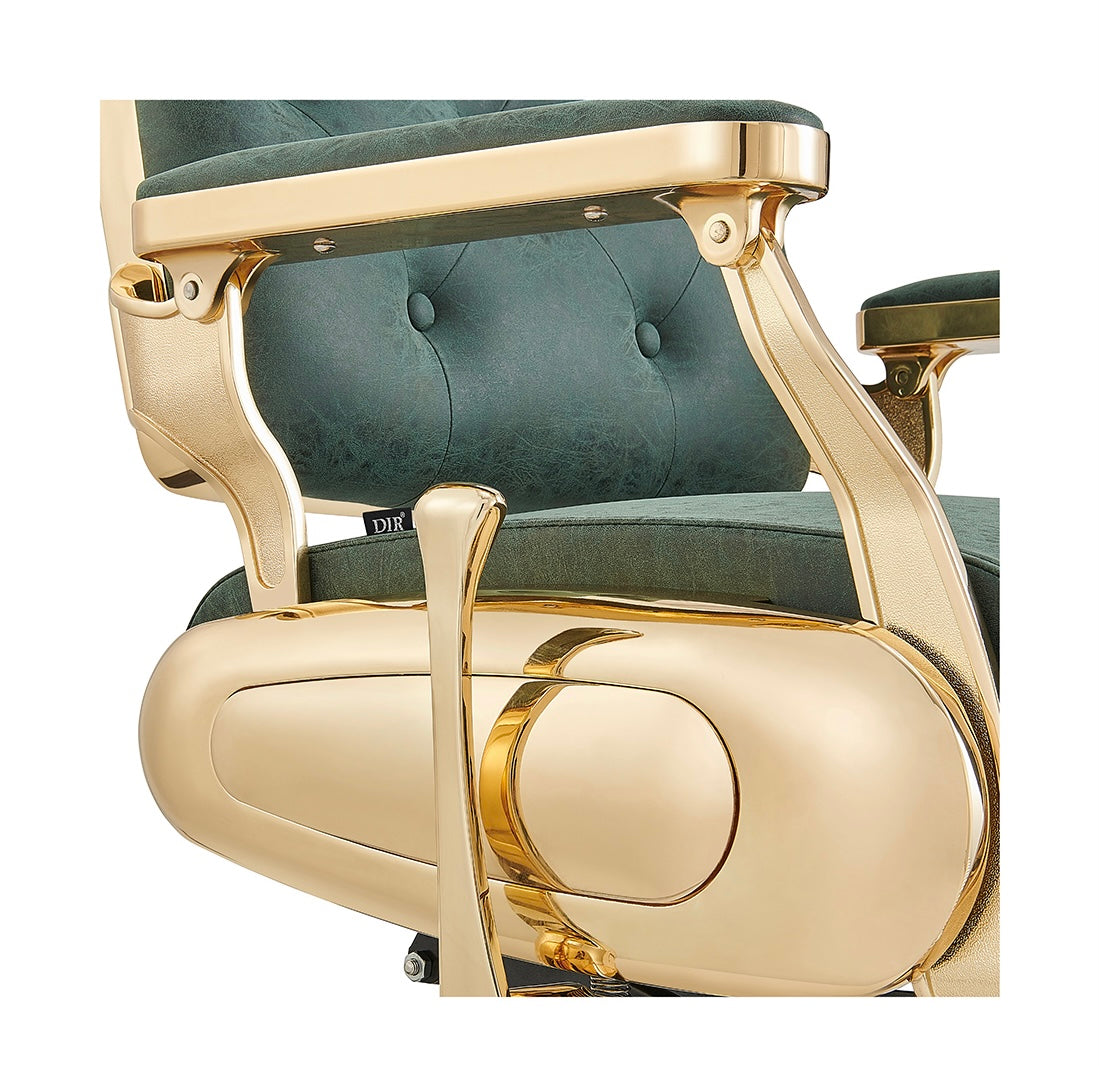 Professional Barber Chair for Salon & Home Use - Heavy Duty Hydraulic Styling Chair with Adjustable Height & Reclining Back - Perfect for Barbershops, Salons & Home Grooming Stations