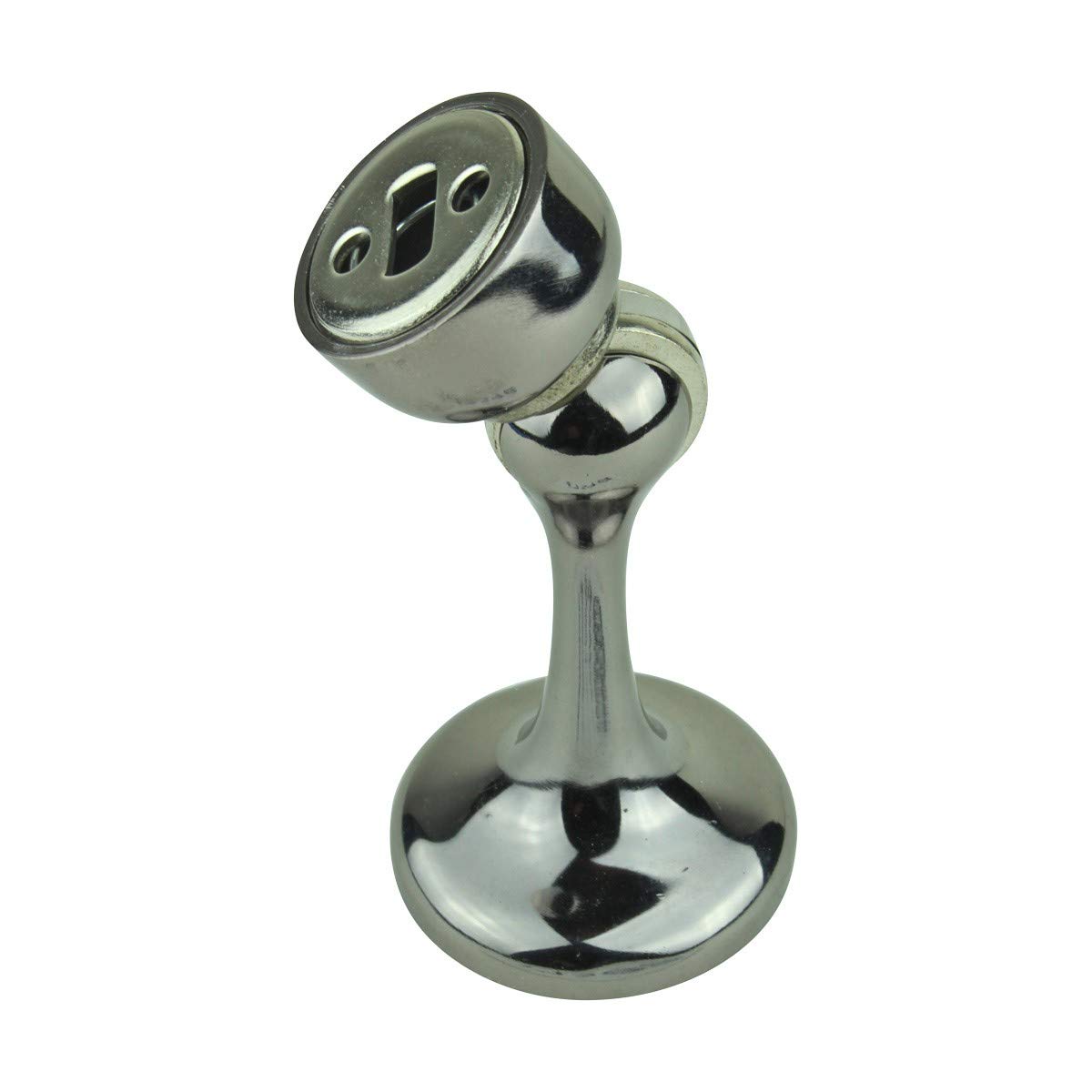 **10 Pack Black Magnetic Door Stopper - Heavy Duty Zinc Alloy Nickel Finish Door Holder with Soft Bumper & Mounting Hardware | Secure Open Doors for Kids, Pets & Home Safety | Ideal for Bedrooms, Offices & Renovations**