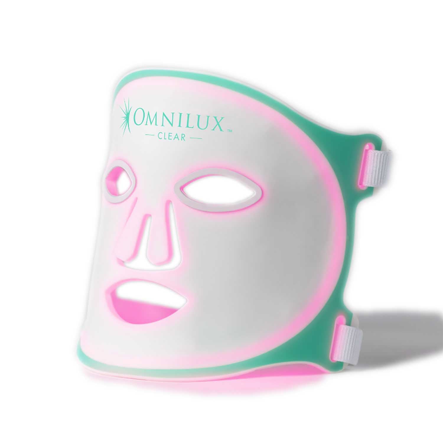 Omnilux Clear Mask - LED Light Therapy Facial Mask for Anti-Aging & Skin Rejuvenation | At-Home Skincare Treatment for Wrinkles, Acne & Hyperpigmentation | Perfect for Daily Use & Spa Nights