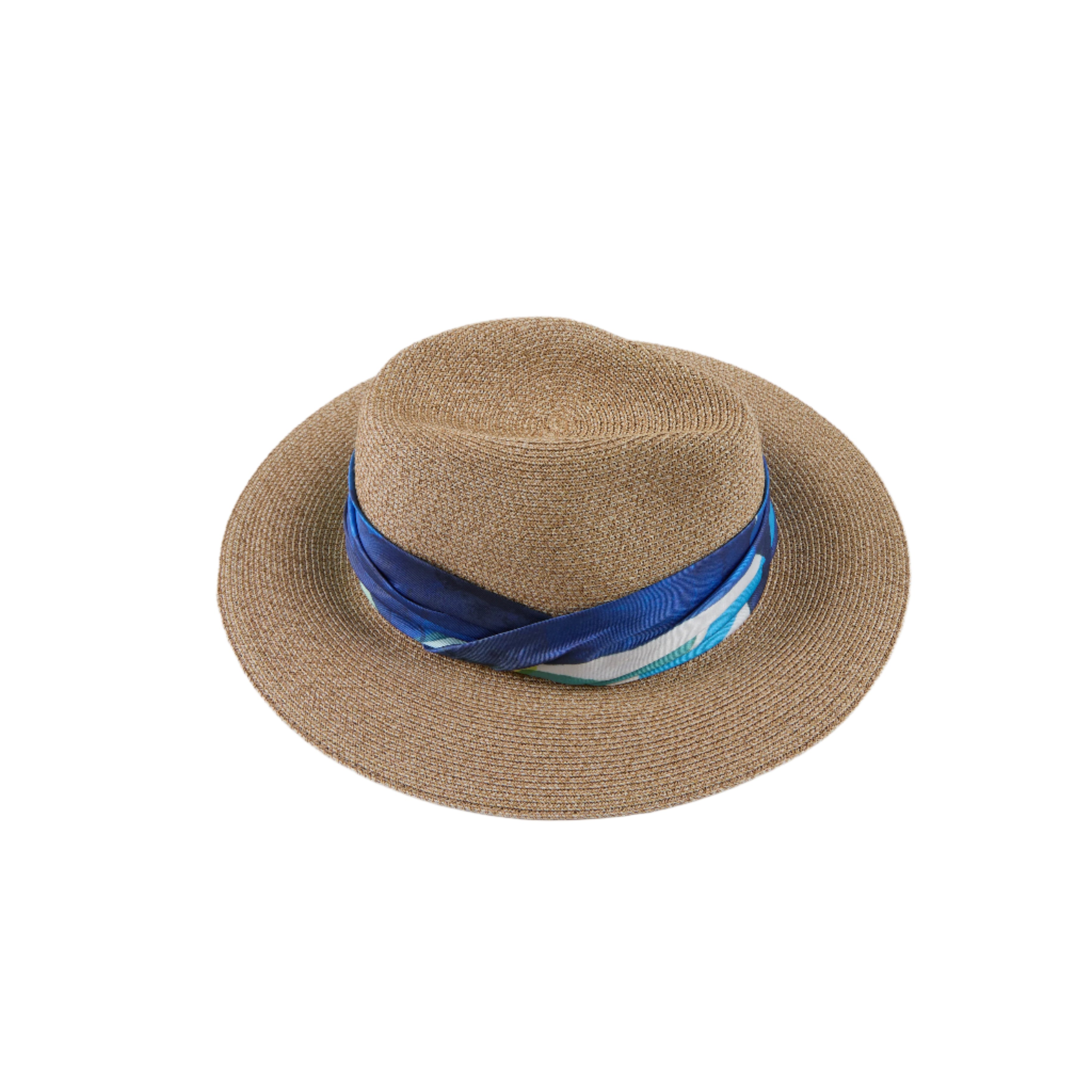 Courtney Toyo Packable Fedora Hat for Women & Men - Foldable Travel Sun Hat with UPF 50+ Protection - Perfect for Beach, Hiking, and Outdoor Adventures