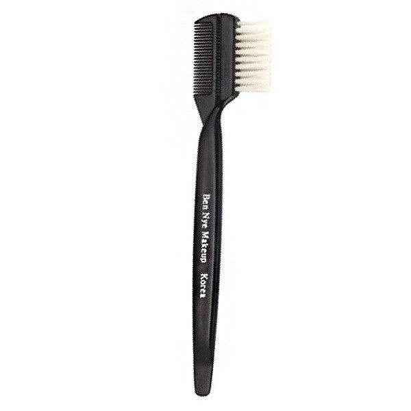 Ben Nye Professional Brow & Lash Comb - Dual-Ended Makeup Brush for Eyebrow Grooming & Eyelash Separation - Perfect for Salon, Theater & Home Makeup Kits