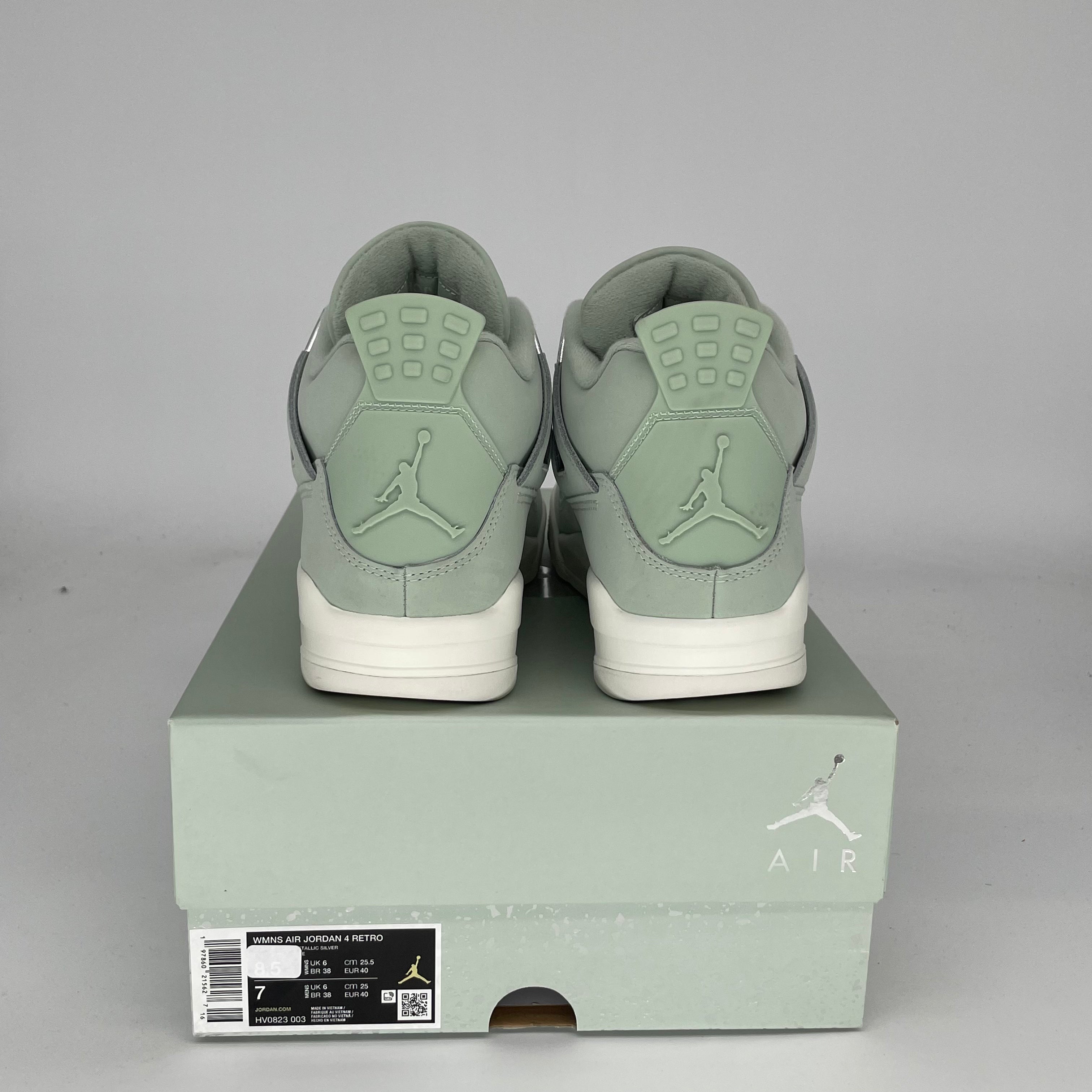Air Jordan 4 Retro 'Seafoam Sail' Women's Size 7/8.5W - Style HV0823-003 | Sneakers for Running, Gym & Casual Wear