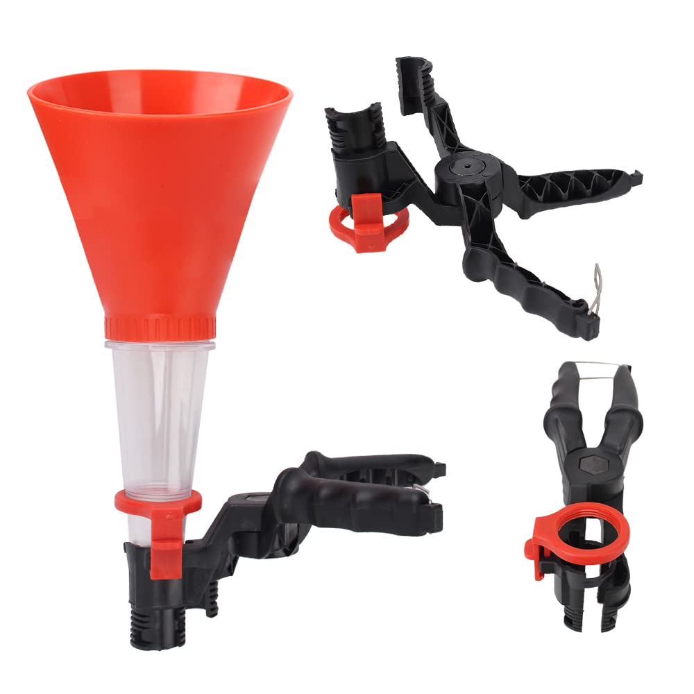 Adjustable Engine Oil Filling Funnel Tool for Cars & Motorcycles - Quick Gasoline & Oil Refueling Kit with Spout (Set A) - Perfect for DIY Oil Changes, Garage Maintenance & Emergency Fuel Refills