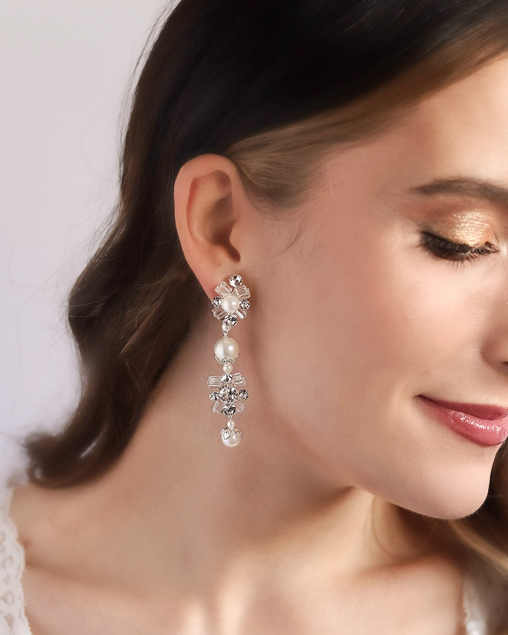 Willa Pearl Dangle Earrings for Women - Elegant Handmade Jewelry Gift for Birthday, Anniversary & Special Occasions | Perfect for Weddings, Parties & Date Nights