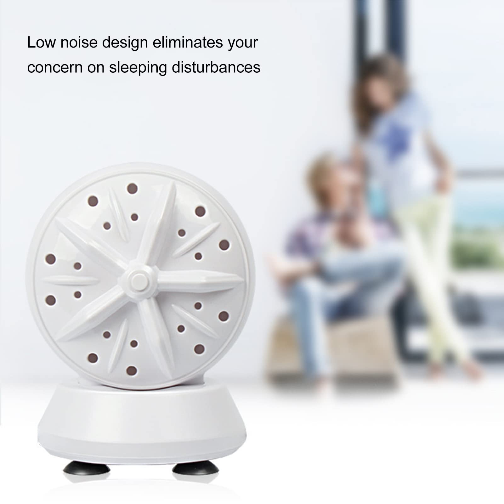 Portable Mini Washing Machine - Foldable USB Powered Clothes Washer for Underwear, Baby Clothes, Socks & Small Items | Double Washing Power | Perfect for Apartments, Travel, Camping & RVs | Compact Laundry Solution for Small Spaces