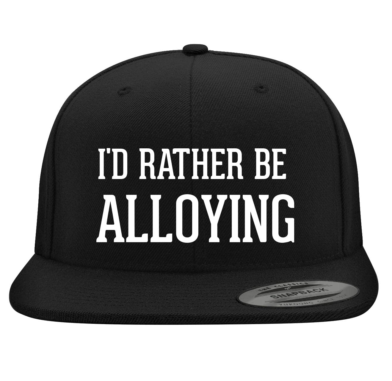 Yupoong 6089 Structured Flat Bill Snapback Hat - Trendy Unisex Baseball Cap for Men & Women | Adjustable Alloying Design | Perfect for Outdoor Sports, Streetwear & Casual Fashion