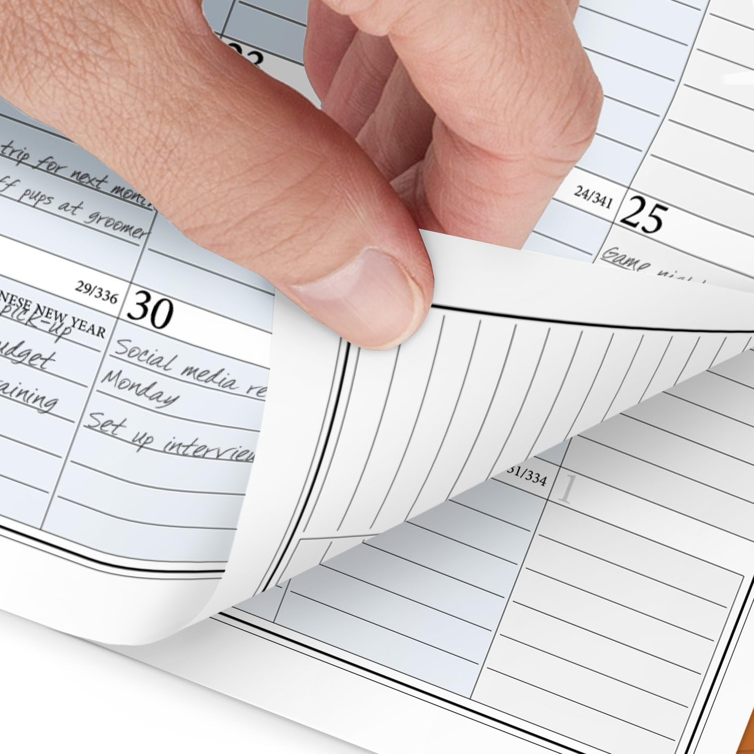 AT-A-GLANCE 2025 Weekly & Monthly Planner Refill - 5.5