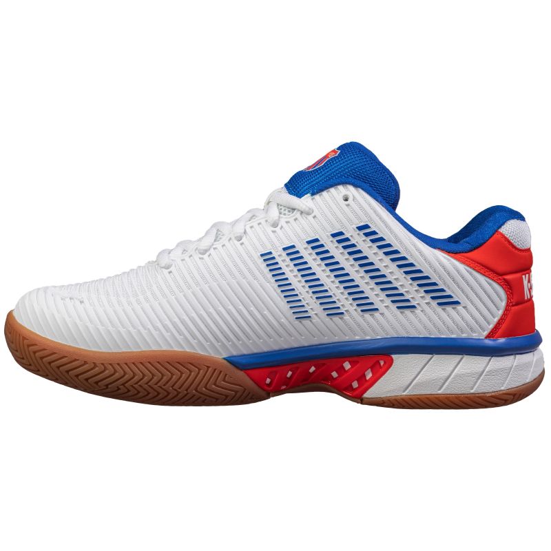 K Swiss Hypercourt Mens Indoor Court Shoes - Lightweight Tennis Shoes for Men with Cushioning & Support - Perfect for Indoor Courts, Pickleball & Badminton