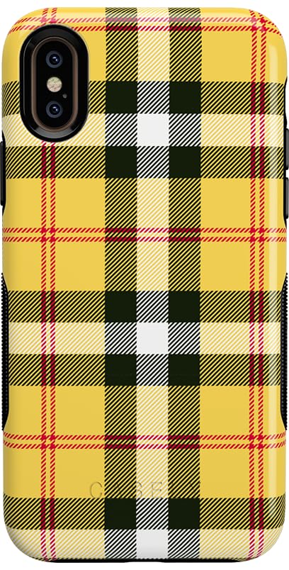 As if! Yellow Plaid