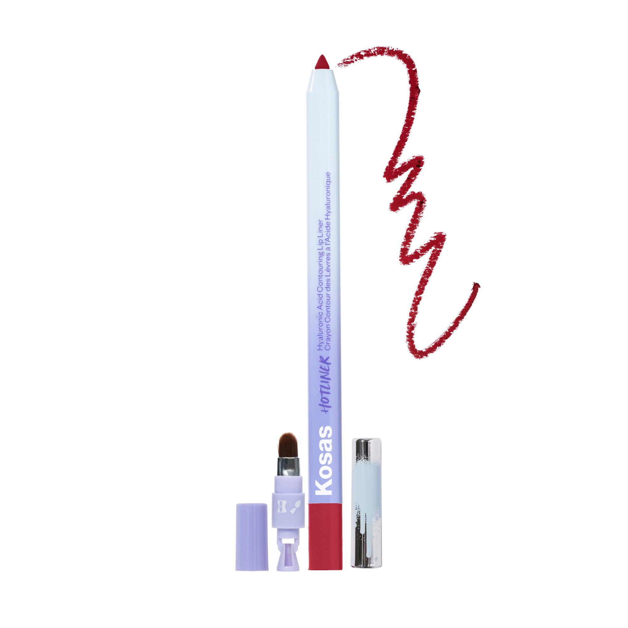 Hotliner Hyaluronic Acid Lip Liner - Long-Lasting Contour Pencil for Fuller Lips | Perfect for Daily Makeup & Special Occasions