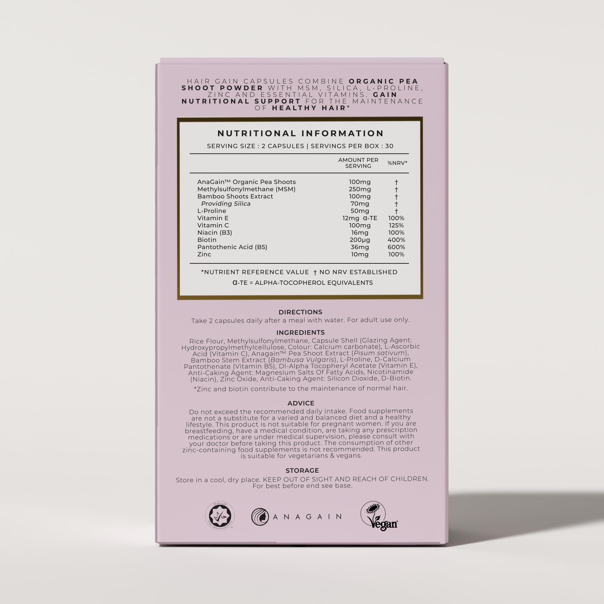 Premium Biotin Hair Growth Supplement with Enhanced Vitamin Complex | Supports Fuller, Thicker Hair, Healthy Skin & Strong Nails | Vegan Capsules for Women | 3 Month Supply | Perfect for Daily Hair Care Routine & Postpartum Recovery