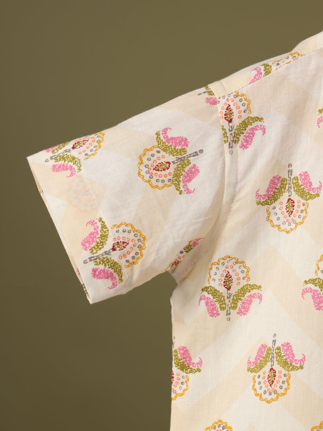 Pre Order Boys Floral Shirt Set - Soft Skin-Friendly Fabric for Casual Wear & Special Occasions