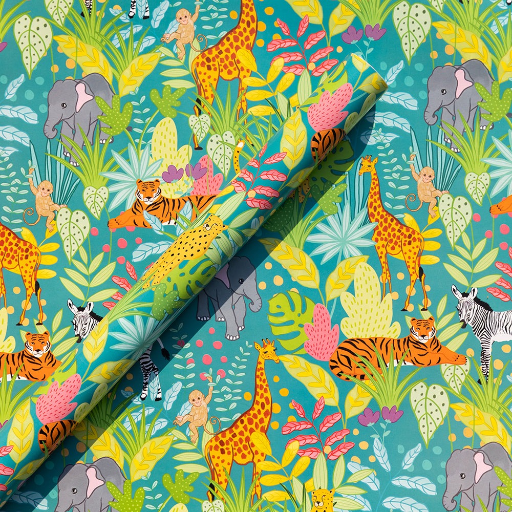 Island of Dreams Assorted Wrapping Paper Set - 25 Sheets for Gift Wrapping, Birthday, Christmas & Holiday Presents