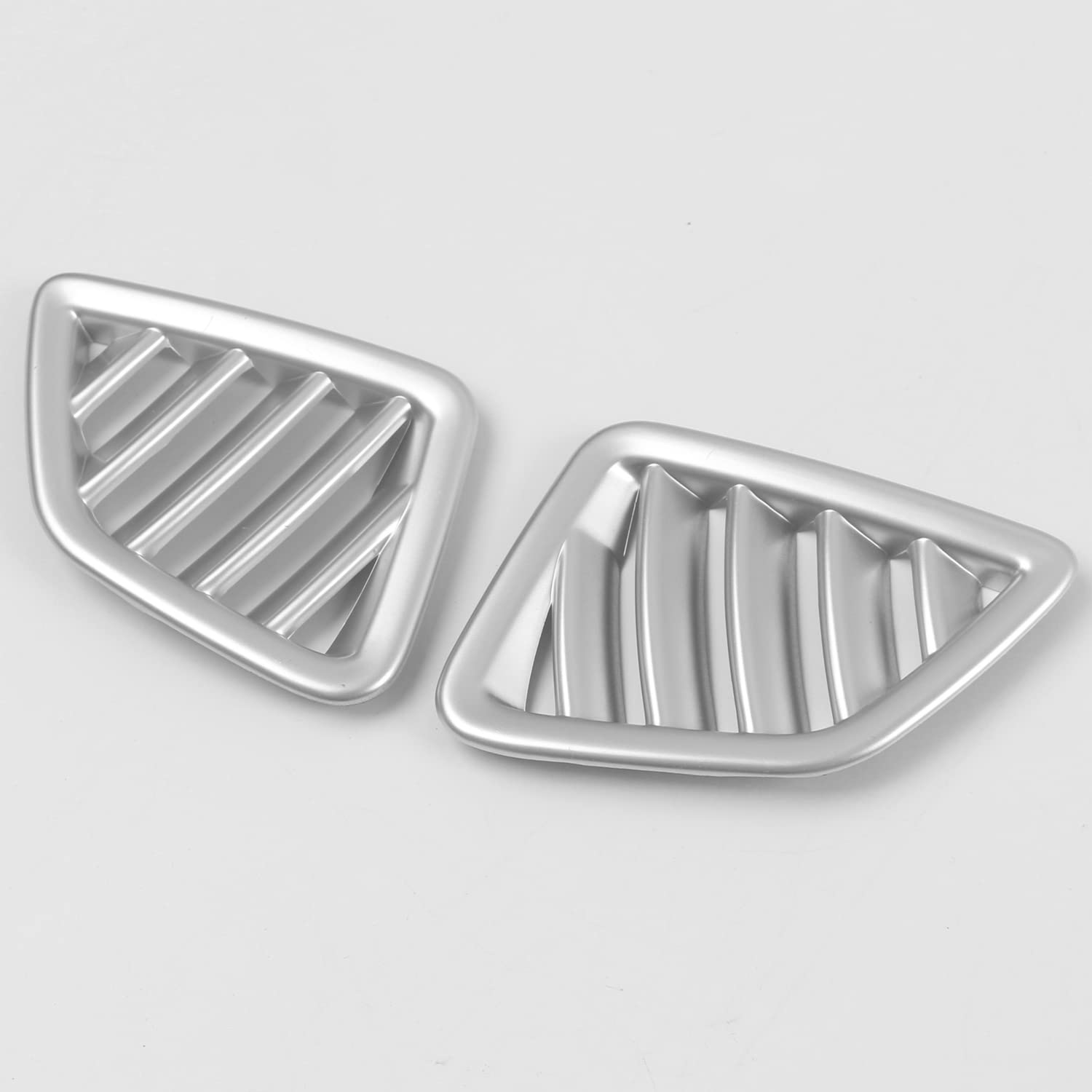 2022-2023 Kia Carnival ABS Matte Front Upper Air Vent Outlet Cover Trim - 2pcs Car Interior Accessories for Dash Protection & Style Upgrade